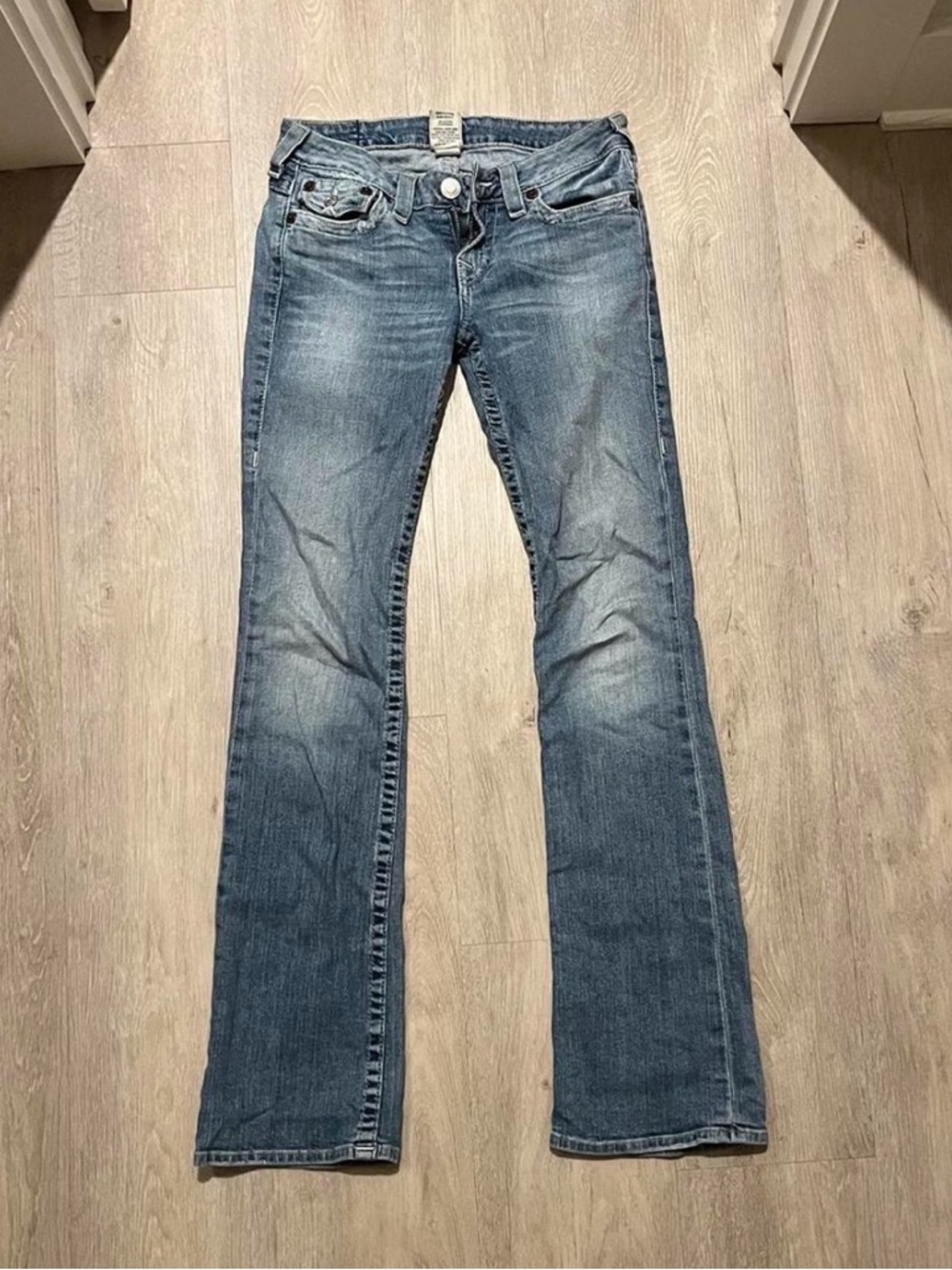 True Religion bootcut flare light wash jeans - Picture 3 of 4